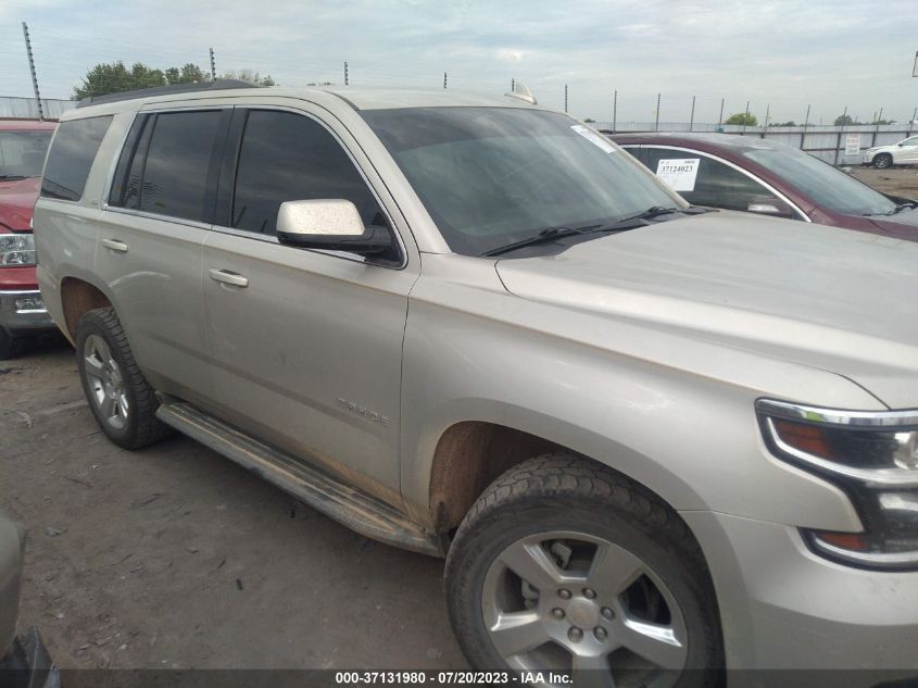 2016 CHEVROLET TAHOE LS - 1GNSCAKC8GR386287