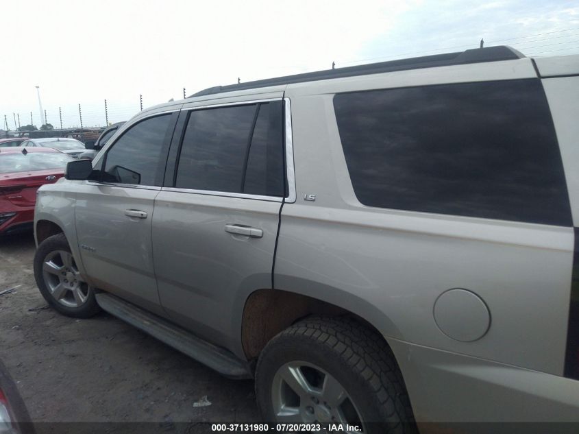 2016 CHEVROLET TAHOE LS - 1GNSCAKC8GR386287