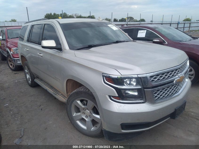 2016 CHEVROLET TAHOE LS - 1GNSCAKC8GR386287