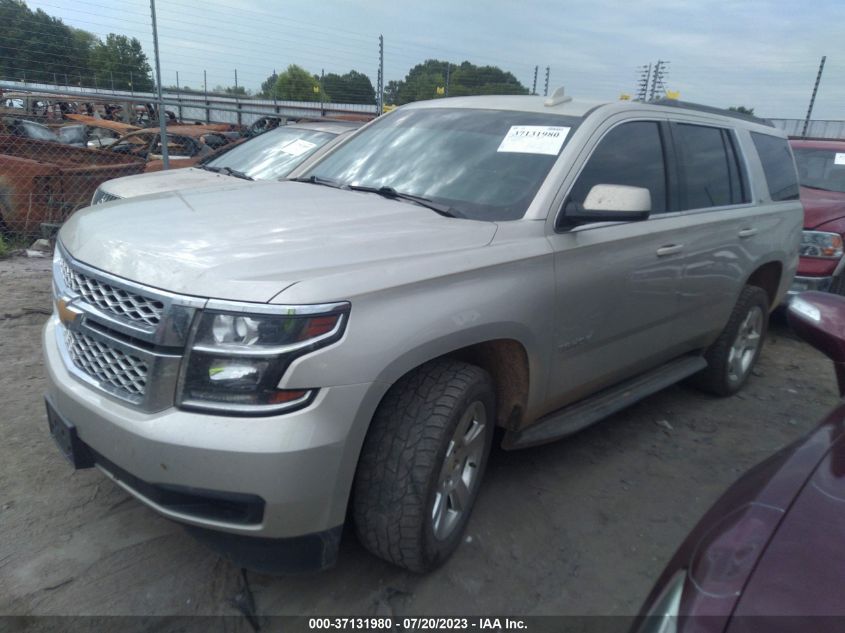 2016 CHEVROLET TAHOE LS - 1GNSCAKC8GR386287
