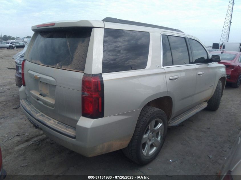 2016 CHEVROLET TAHOE LS - 1GNSCAKC8GR386287