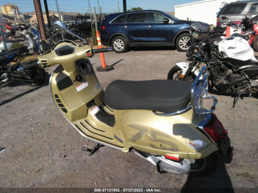 2021 VESPA GTS ZAPMA39M0M5202611