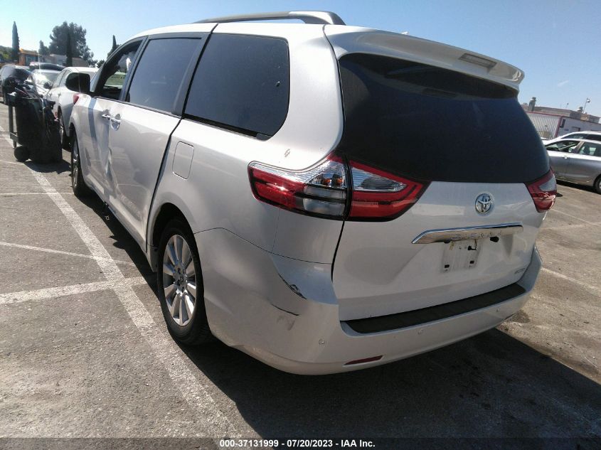 2017 TOYOTA SIENNA XLE AUTO ACCESS - 5TDYZ3DC8HS803405