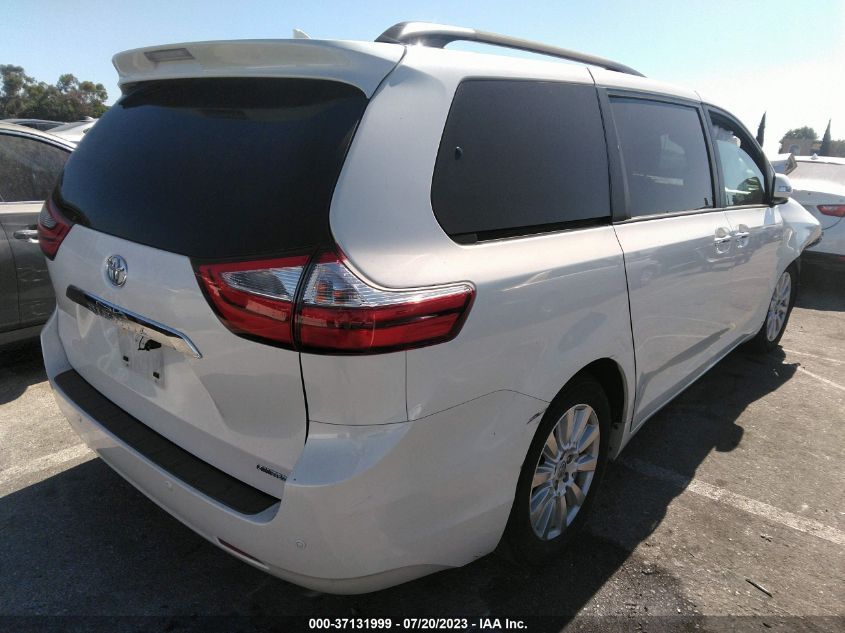 2017 TOYOTA SIENNA XLE AUTO ACCESS - 5TDYZ3DC8HS803405