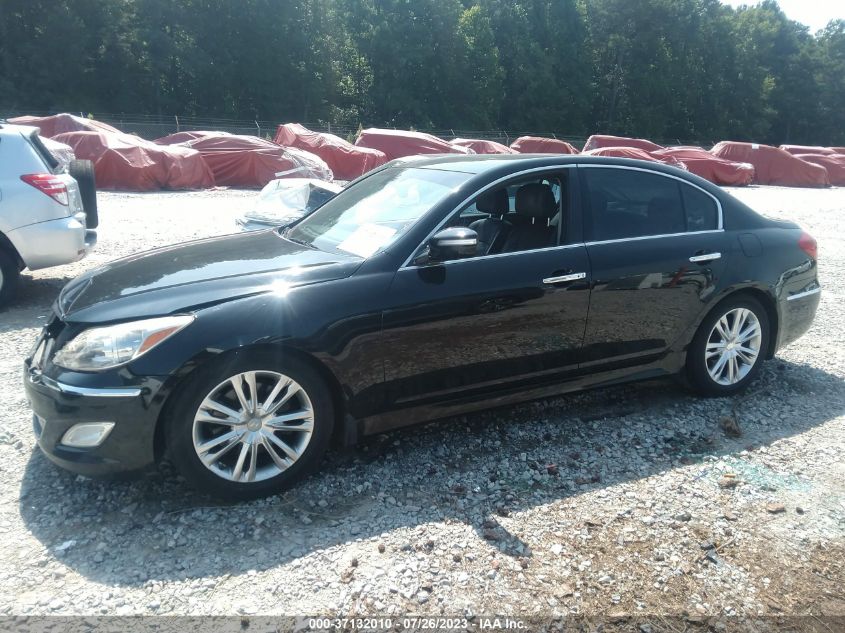2014 HYUNDAI GENESIS 3.8L - KMHGC4DD6EU260151