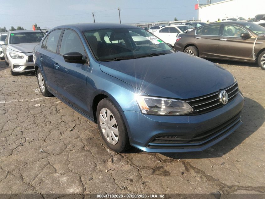 2016 VOLKSWAGEN JETTA SEDAN 1.4T S W/TECHNOLOGY - 3VW267AJXGM296527