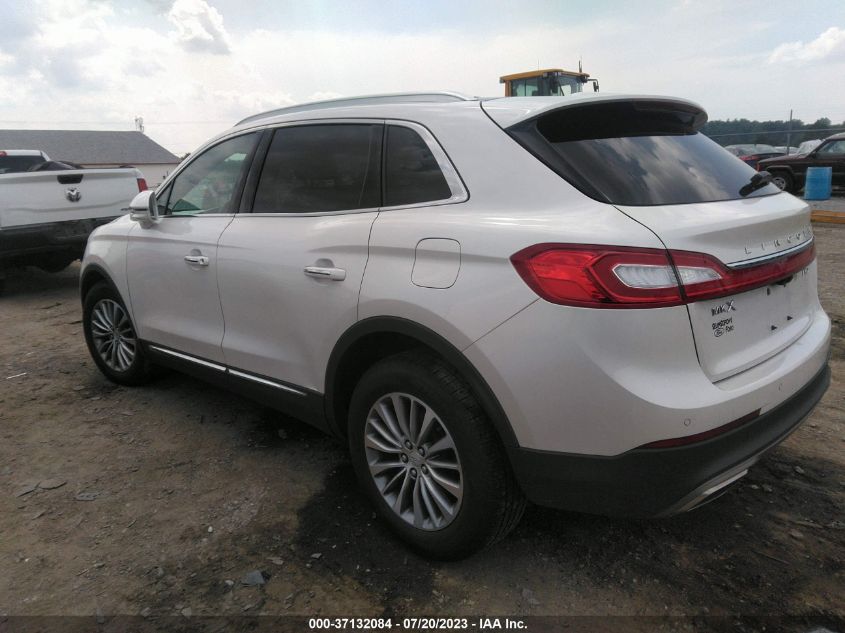 2016 LINCOLN MKX SELECT - 2LMTJ8KR8GBL60341