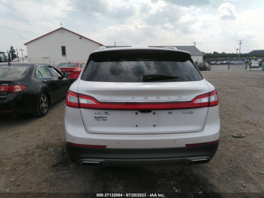 2016 LINCOLN MKX SELECT - 2LMTJ8KR8GBL60341