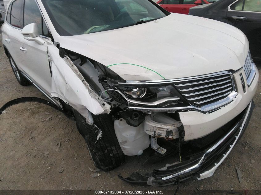 2016 LINCOLN MKX SELECT - 2LMTJ8KR8GBL60341