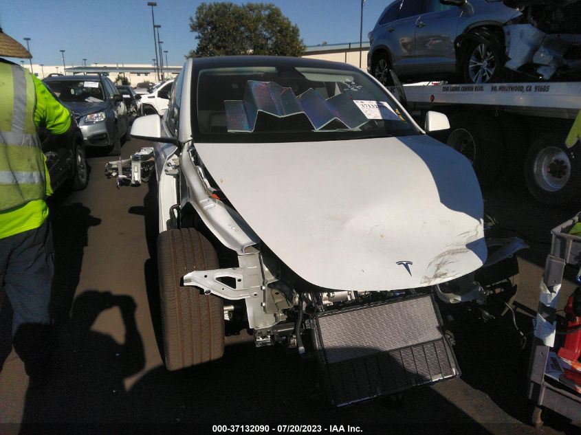 2022 TESLA MODEL Y LONG RANGE - 7SAYGDEE0NA021966