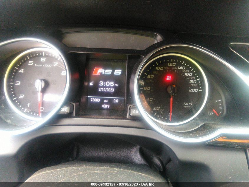 2013 AUDI RS 5 WUAC6AFR6DA901514