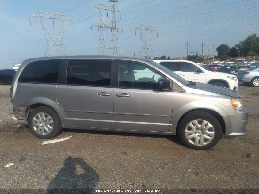 2016 DODGE GRAND CARAVAN SE - 2C4RDGBGXGR274062