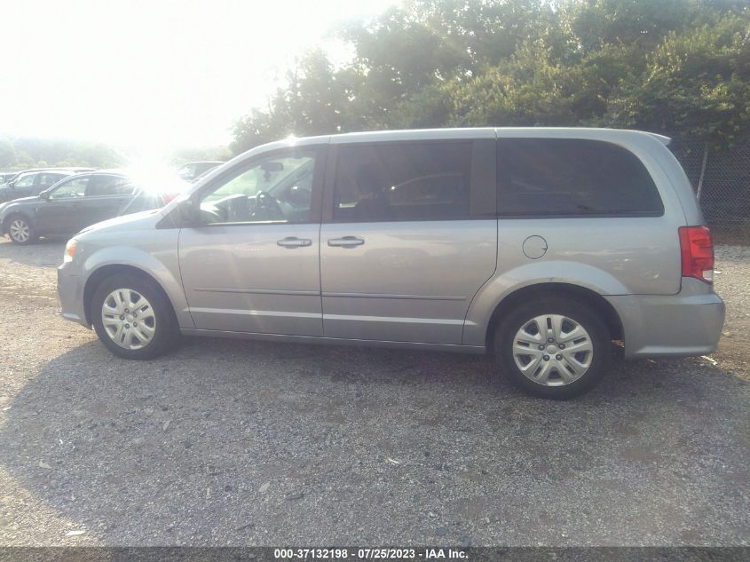 2016 DODGE GRAND CARAVAN SE - 2C4RDGBGXGR274062