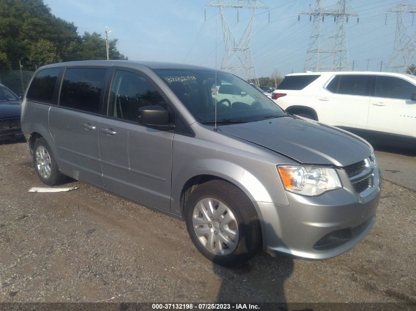 2016 DODGE GRAND CARAVAN SE - 2C4RDGBGXGR274062