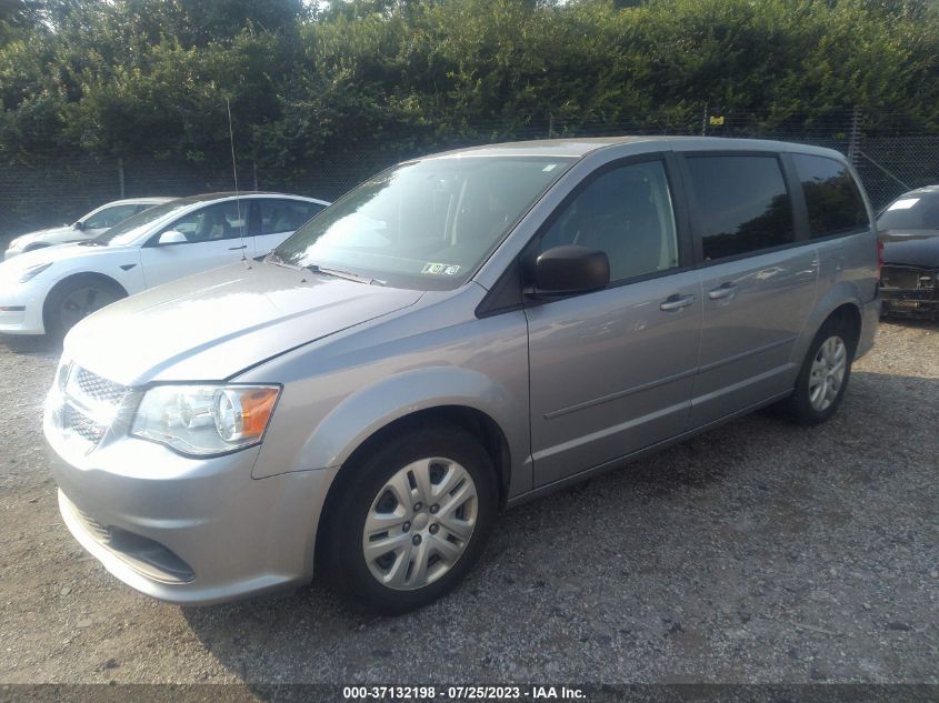 2016 DODGE GRAND CARAVAN SE - 2C4RDGBGXGR274062