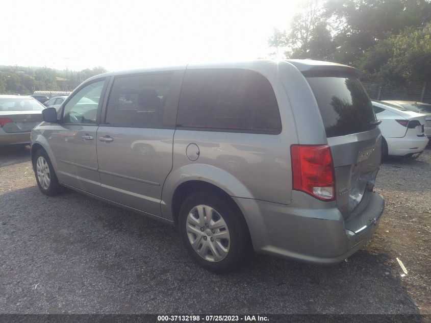 2016 DODGE GRAND CARAVAN SE - 2C4RDGBGXGR274062