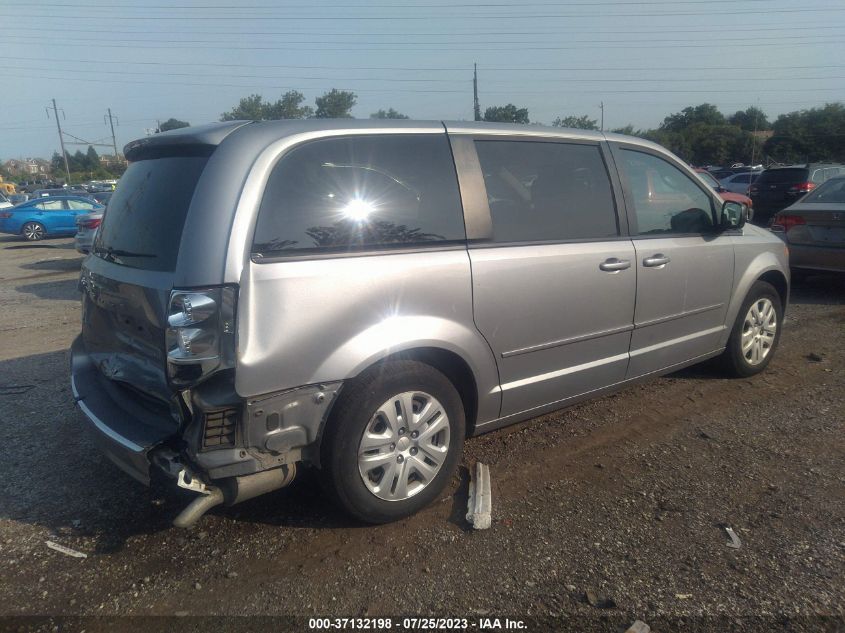 2016 DODGE GRAND CARAVAN SE - 2C4RDGBGXGR274062