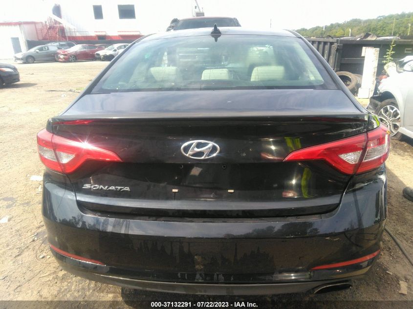 2015 HYUNDAI SONATA 2.4L SE - 5NPE24AF7FH223979