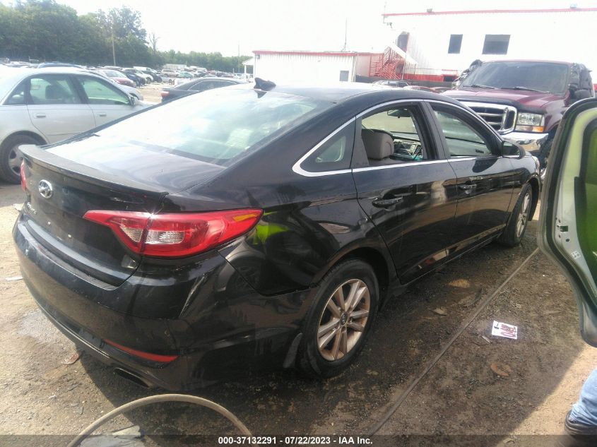 2015 HYUNDAI SONATA 2.4L SE - 5NPE24AF7FH223979