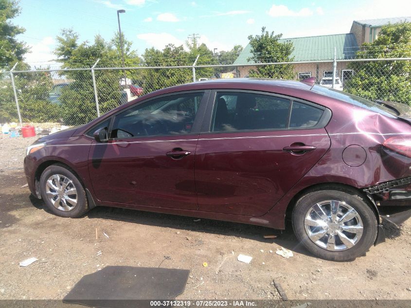 2017 KIA FORTE LX - 3KPFK4A78HE146320
