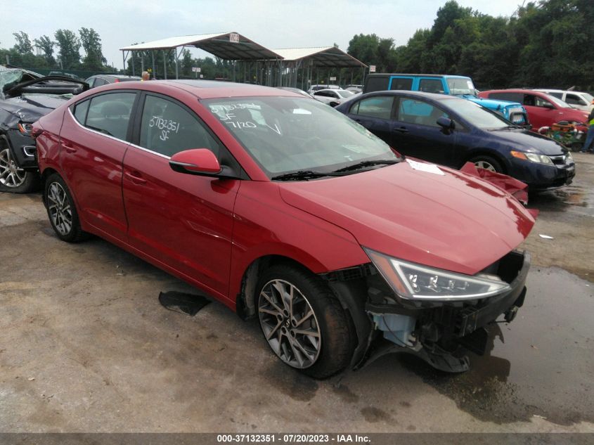 2019 HYUNDAI ELANTRA LIMITED - KMHD84LF0KU885812