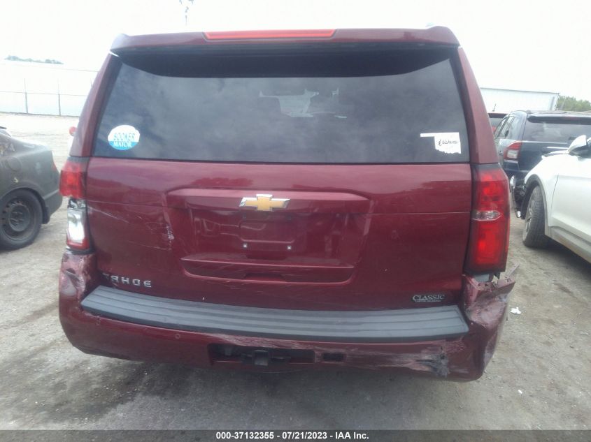 2016 CHEVROLET TAHOE C1500  LS - 1GNSCAKCXGR167766
