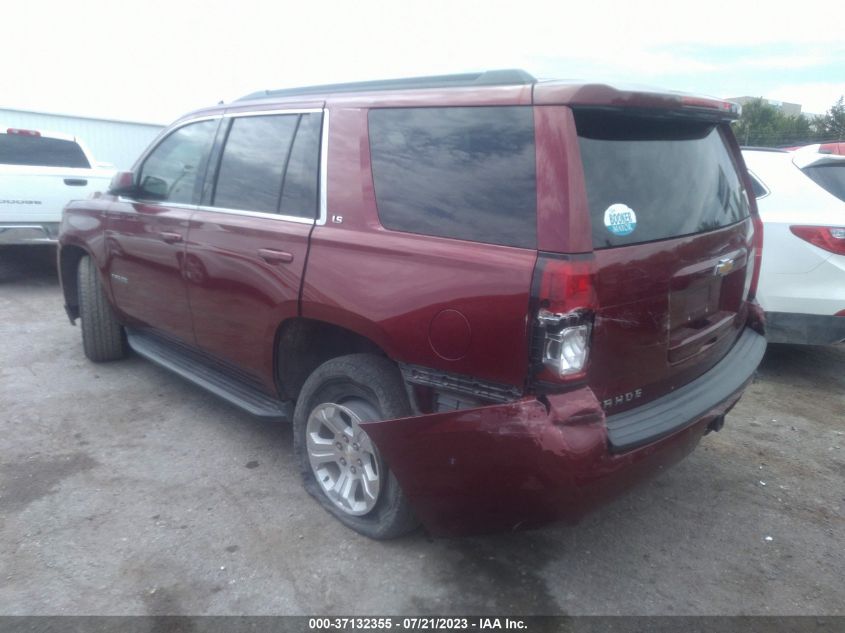 2016 CHEVROLET TAHOE C1500  LS - 1GNSCAKCXGR167766