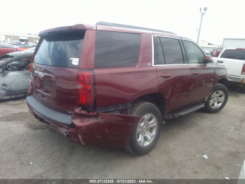 2016 CHEVROLET TAHOE C1500  LS - 1GNSCAKCXGR167766