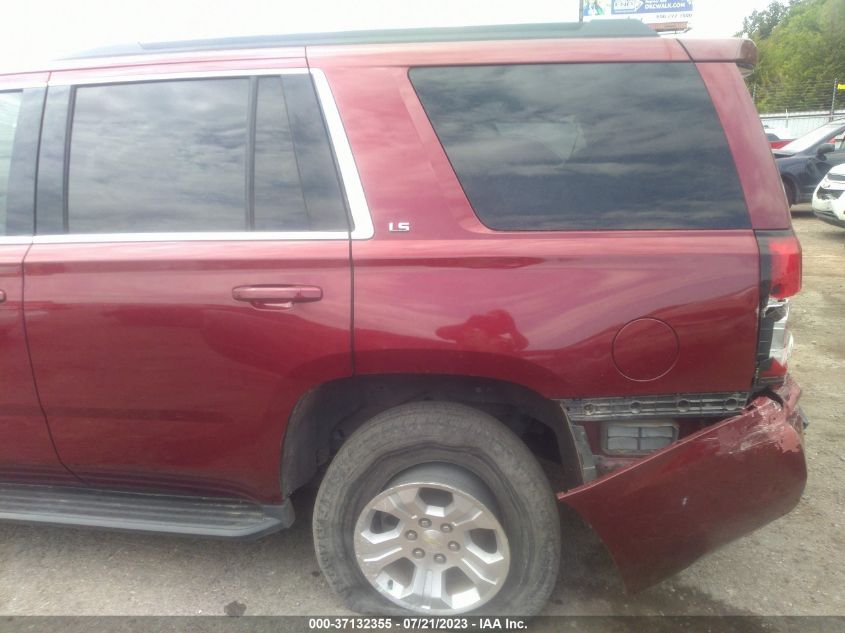 2016 CHEVROLET TAHOE C1500  LS - 1GNSCAKCXGR167766
