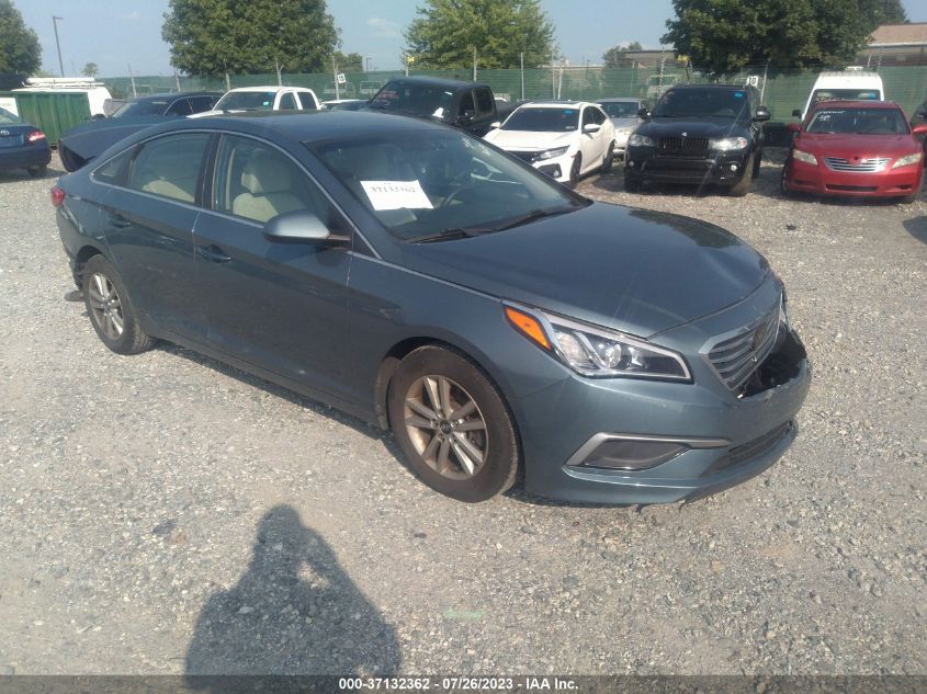 2017 HYUNDAI SONATA 2.4L - 5NPE24AF8HH587315