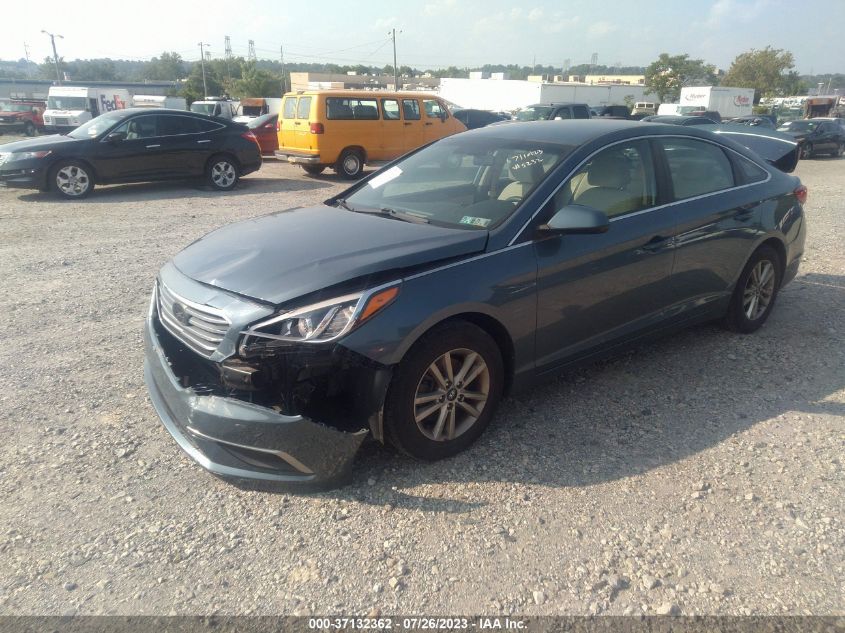 2017 HYUNDAI SONATA 2.4L - 5NPE24AF8HH587315