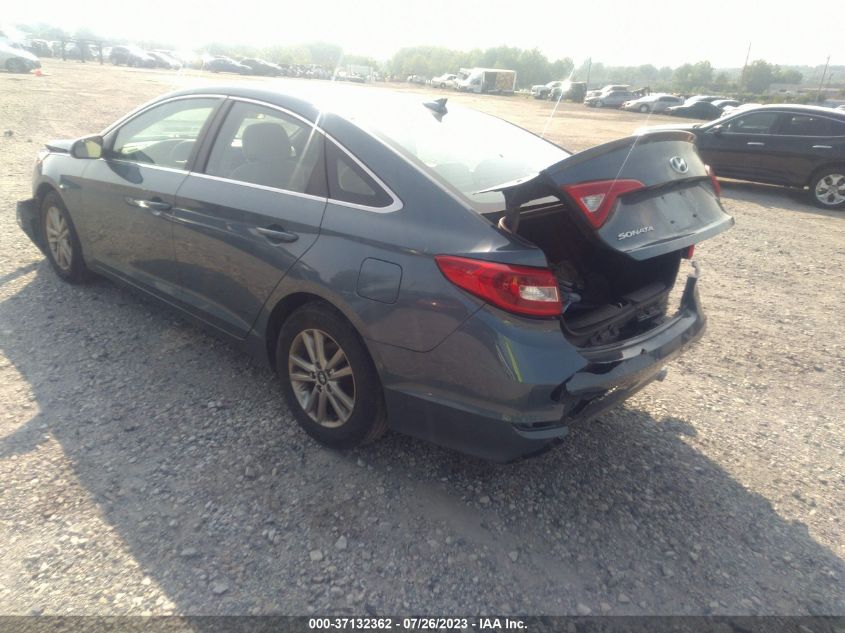 2017 HYUNDAI SONATA 2.4L - 5NPE24AF8HH587315