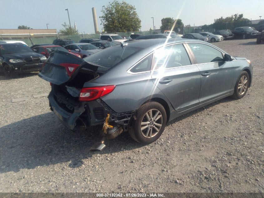 2017 HYUNDAI SONATA 2.4L - 5NPE24AF8HH587315