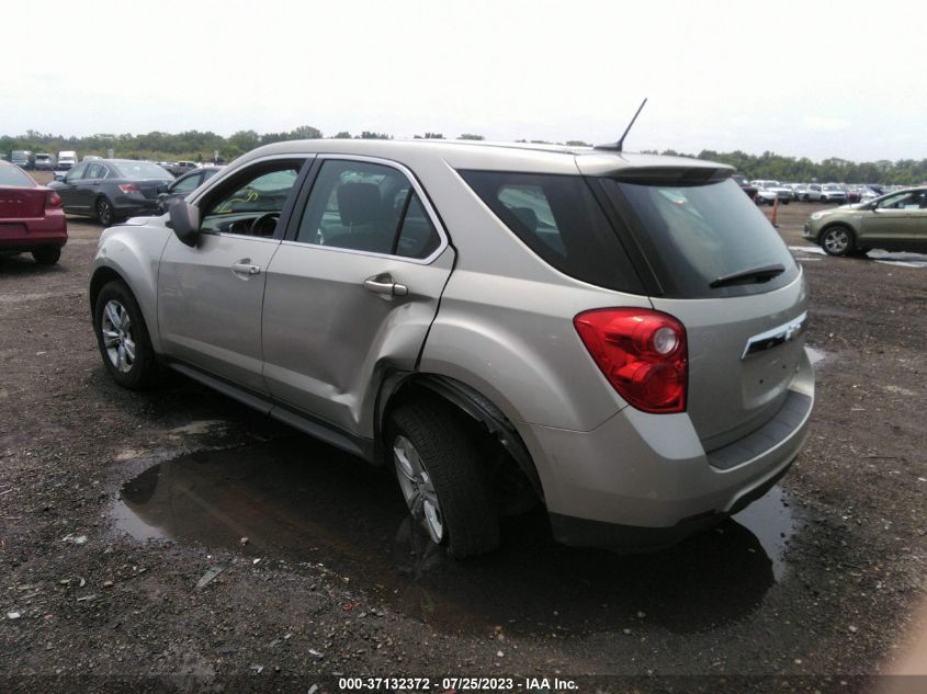2013 CHEVROLET EQUINOX LS - 2GNALBEK0D6368975
