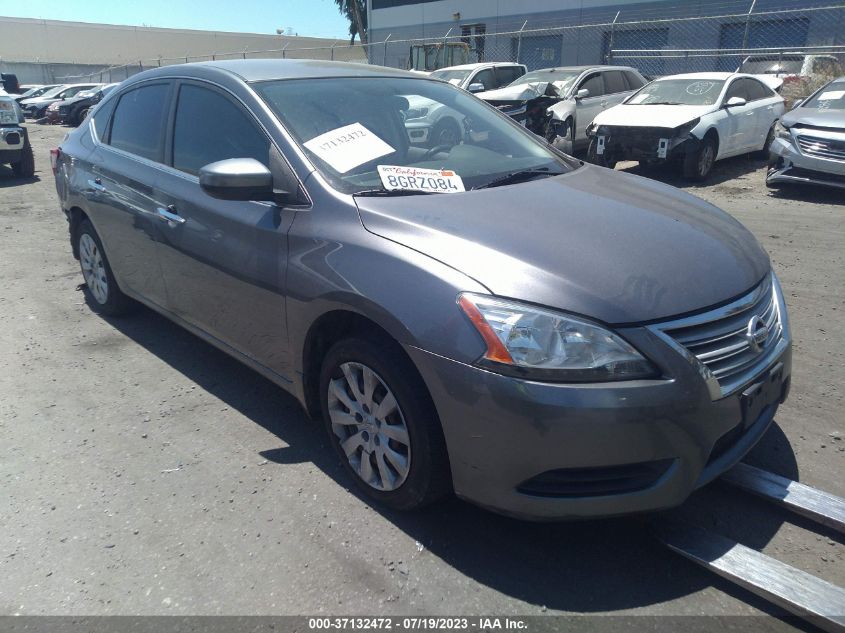 2015 NISSAN SENTRA S - 3N1AB7AP4FY322001