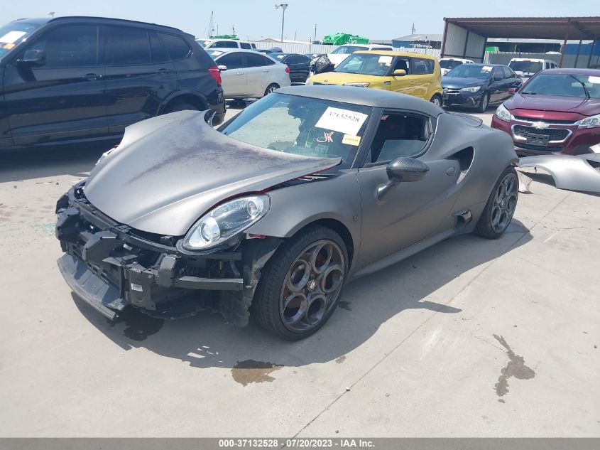 2015 ALFA ROMEO 4C ZARBAAA49FM160429