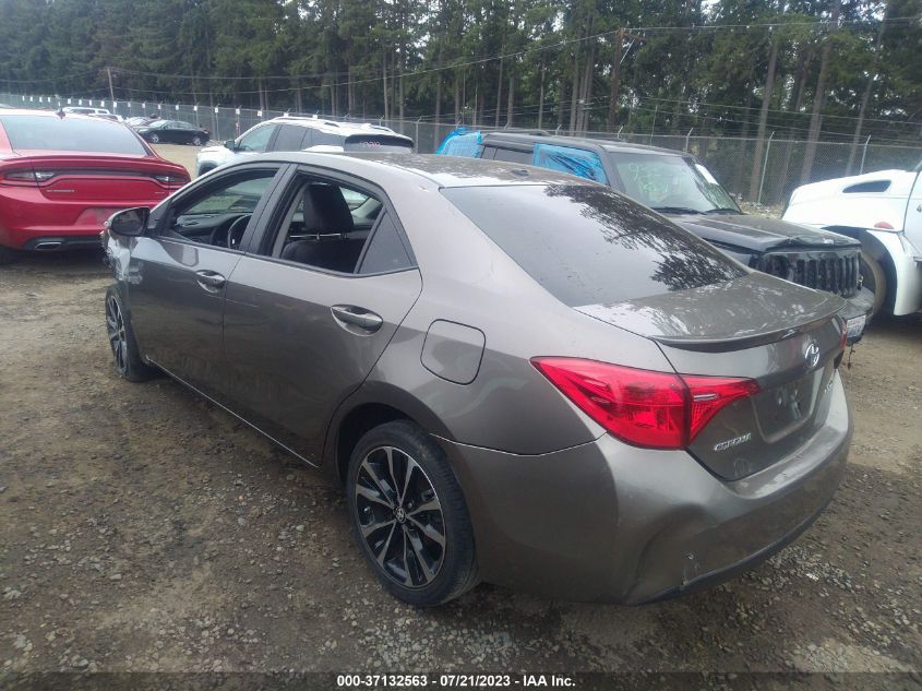 2017 TOYOTA COROLLA L/LE/XLE/SE - 2T1BURHE9HC762326