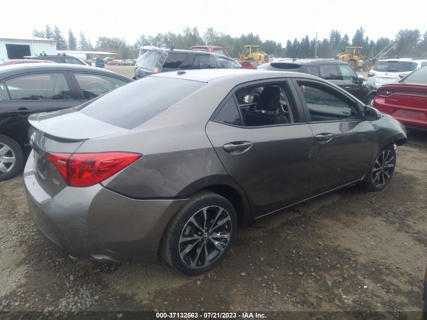 2017 TOYOTA COROLLA L/LE/XLE/SE - 2T1BURHE9HC762326