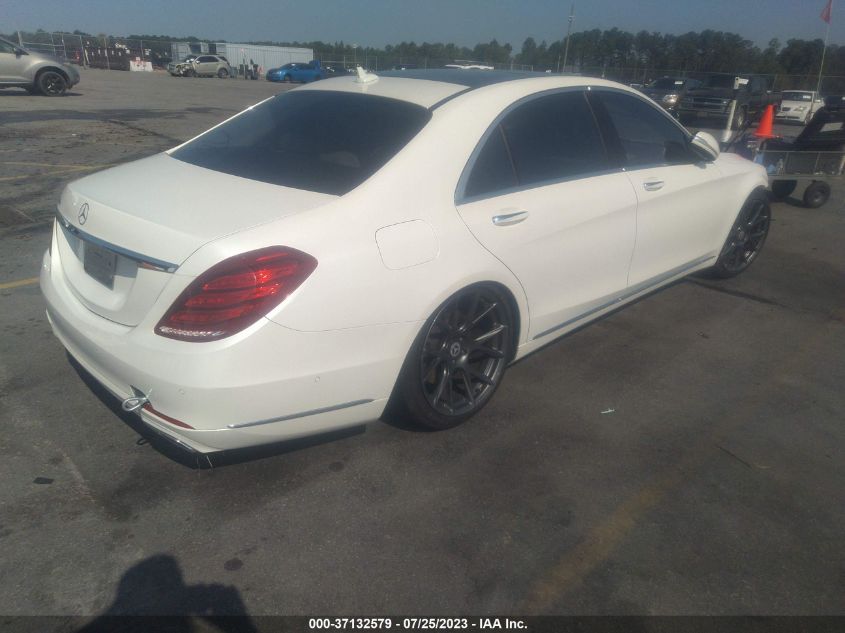 2015 MERCEDES-BENZ S-CLASS S 550 - WDDUG8CBXFA087505