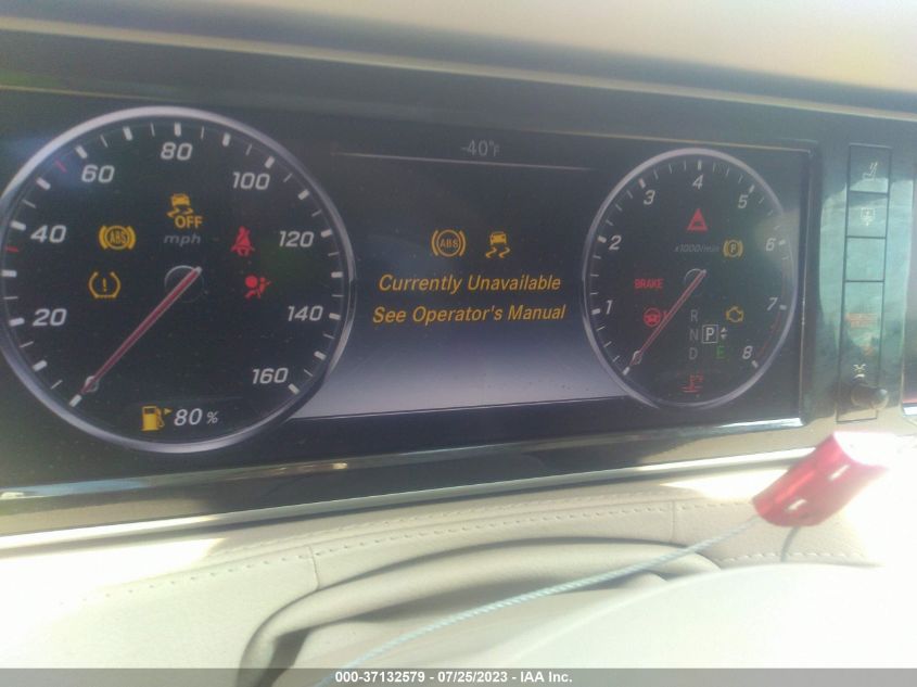 2015 MERCEDES-BENZ S-CLASS S 550 - WDDUG8CBXFA087505