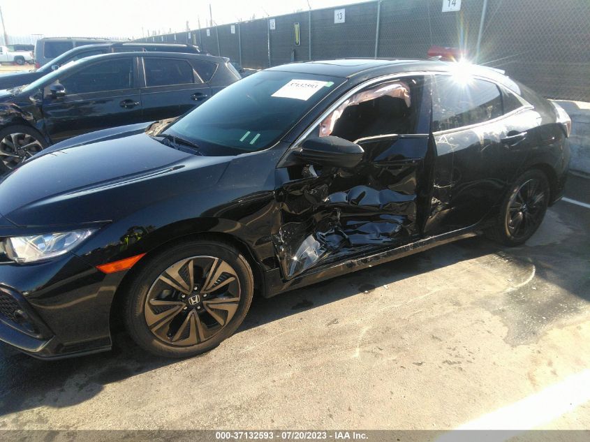 2017 HONDA CIVIC HATCHBACK EX-L NAVI - SHHFK7H72HU413905
