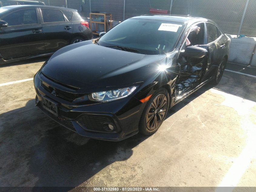 2017 HONDA CIVIC HATCHBACK EX-L NAVI - SHHFK7H72HU413905