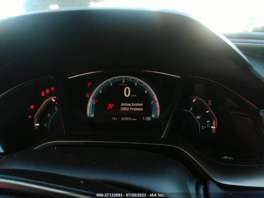 2017 HONDA CIVIC HATCHBACK EX-L NAVI - SHHFK7H72HU413905