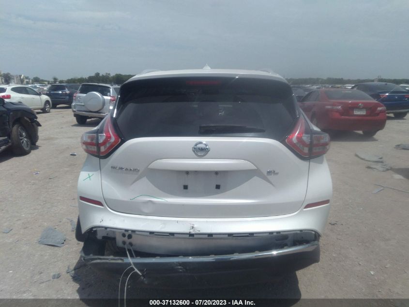 2015 NISSAN MURANO SL - 5N1AZ2MGXFN271376