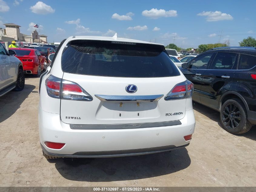 2014 LEXUS RX 450H - JTJZB1BA0E2414952