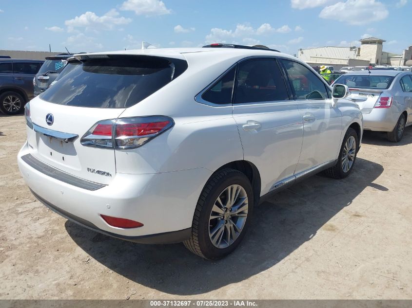2014 LEXUS RX 450H - JTJZB1BA0E2414952