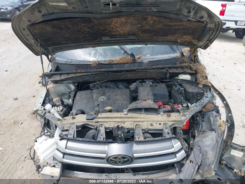 2017 TOYOTA HIGHLANDER XLE/SE - 5TDKZRFH3HS187565