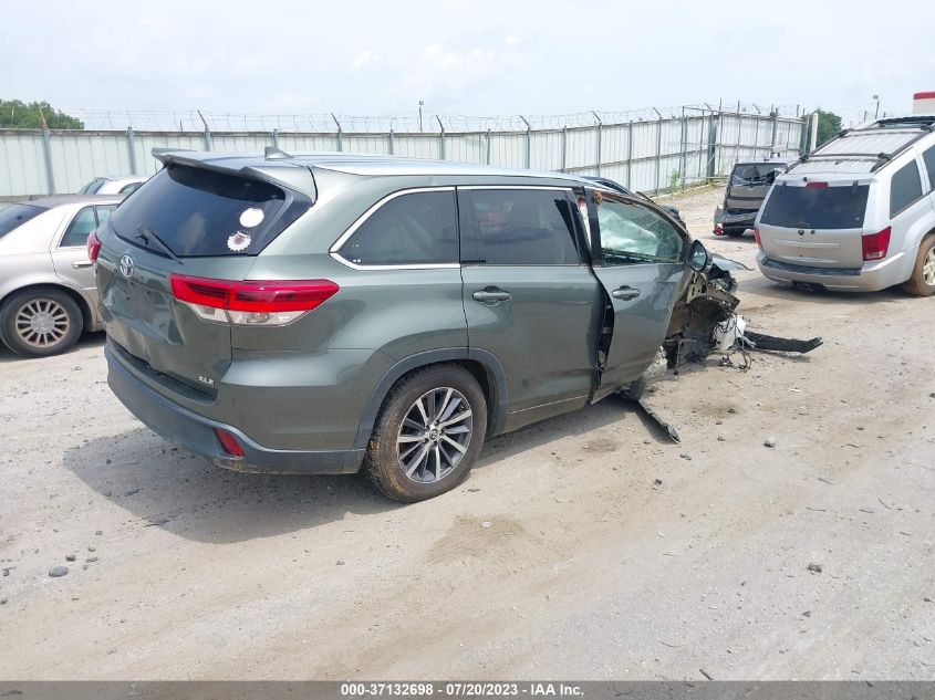 2017 TOYOTA HIGHLANDER XLE/SE - 5TDKZRFH3HS187565