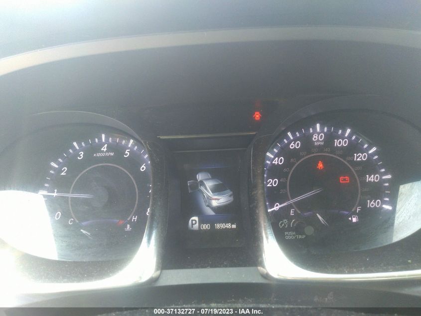 2013 TOYOTA AVALON XLE/LIMITED - 4T1BK1EB0DU050653