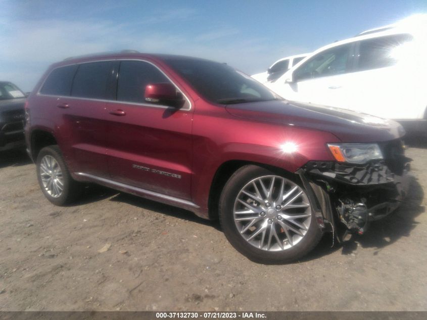 2018 JEEP GRAND CHEROKEE SUMMIT - 1C4RJFJT4JC152475